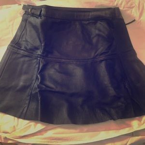 Newport News Leather skirt
